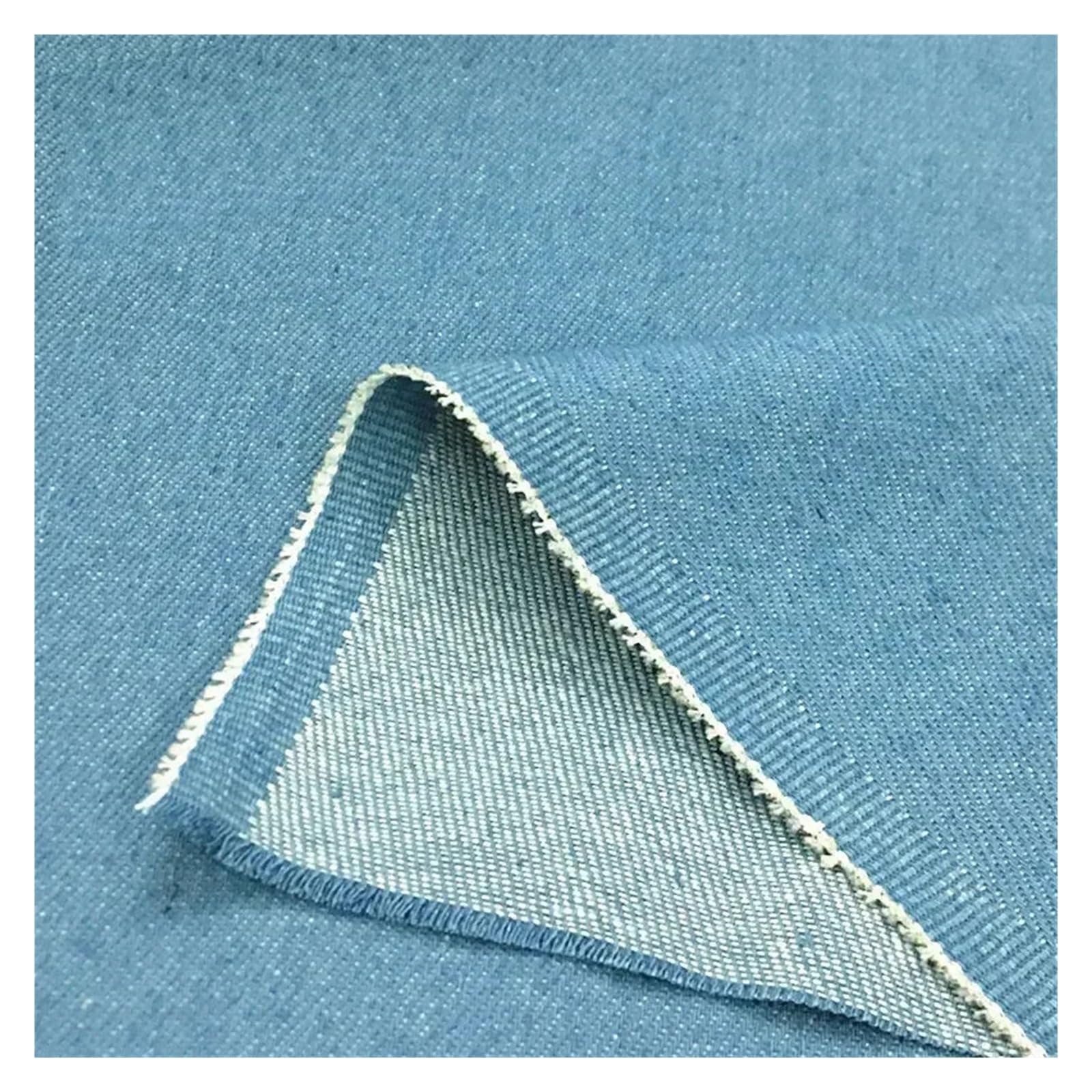 Tela vaquera ligera, fina y for manualidades, ropa, vaqueros, vestidos, bolsos, gorras, delantales, etc.(Color-14)