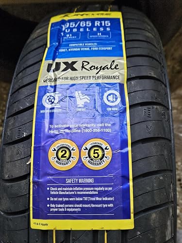 JK Tyre 195/65 R15 UX Royale Tubeless Car Tyre : Amazon.in: Car