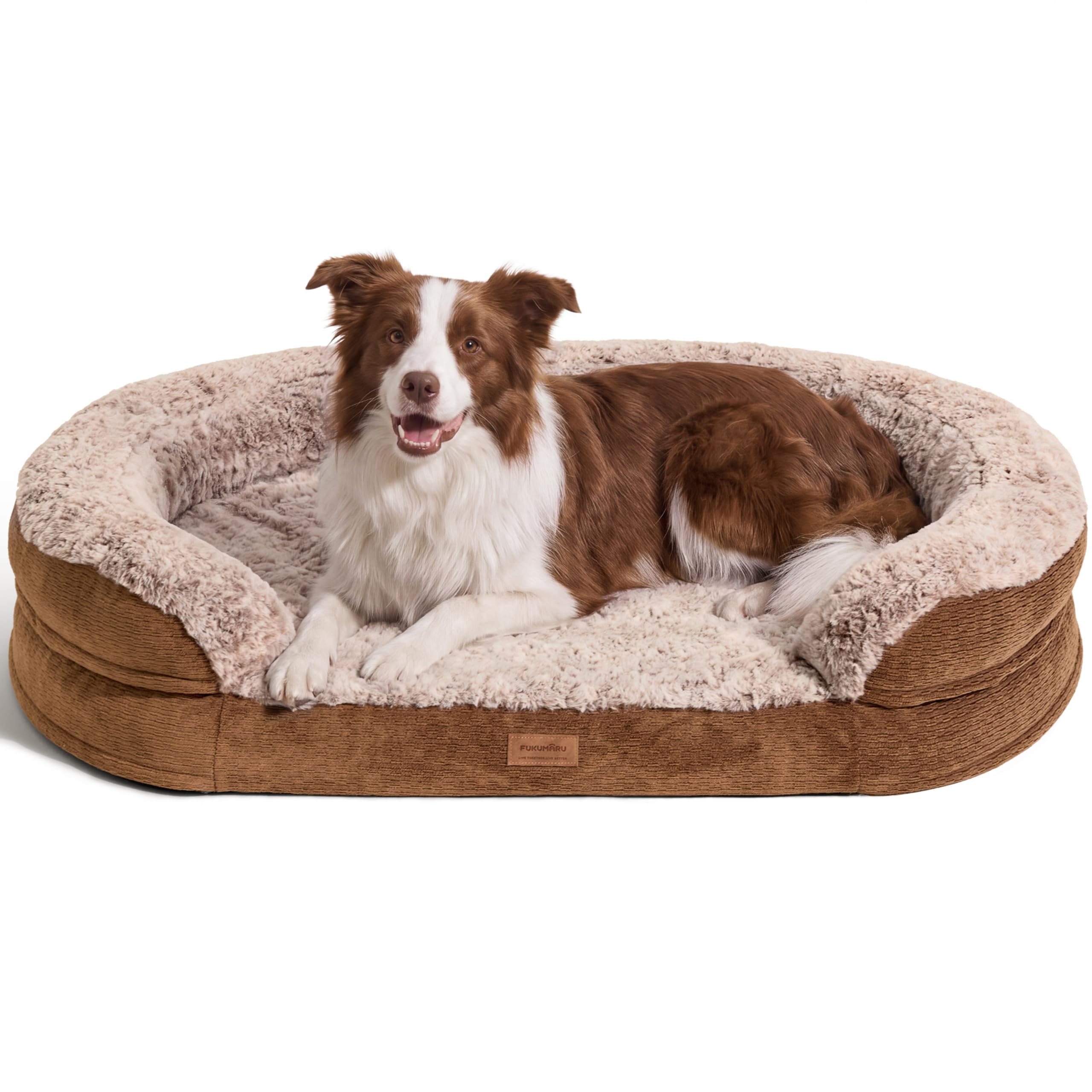 FUKUMARU Large Thickened Dog Couch Bed