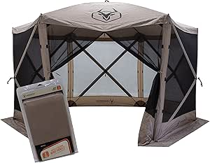 gazelle tents™ g6 6-sided easy pop-up portable gazebo