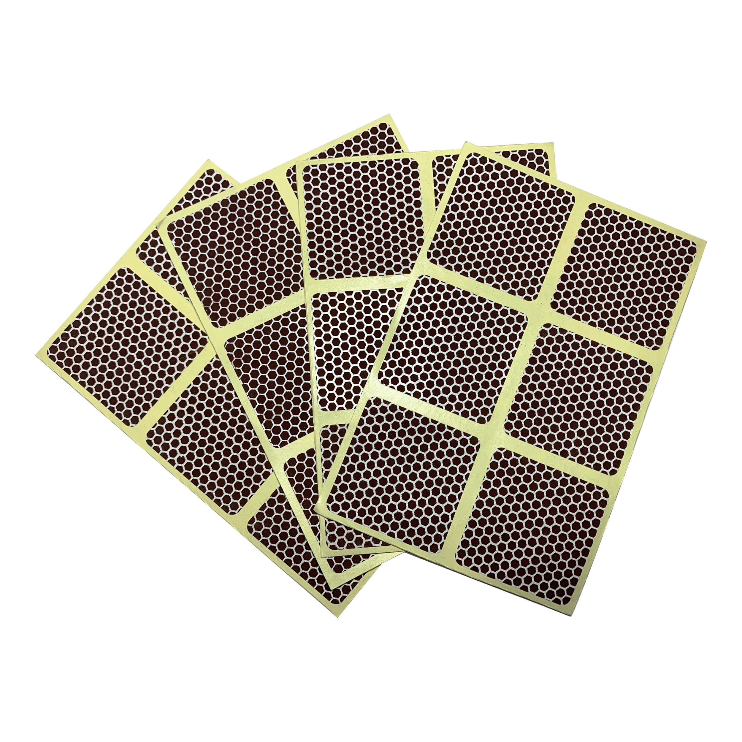 Match Striker Paper with Adhesive 1.5" Square 24pcs| Premium Match Striker Paper for Easy Fire Starting - Fireplace Match Paper | Fire Starter Strips | DIY Ignition Paper | Matchbox Striker Strips