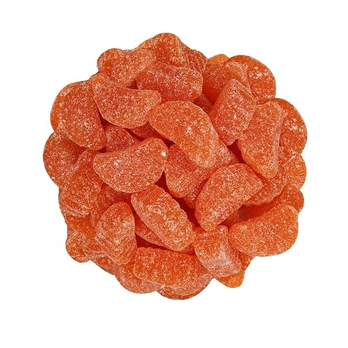 Smarty Stop Caramelo de rebanada de cuña naranja gomosa 5 libras