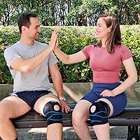 Vista 2 de DOUFURT Rodillera para mujeres y hombres para desgarro de menisco, rodilleras talla grande para alivio del dolor de rodilla, artritis, soporte