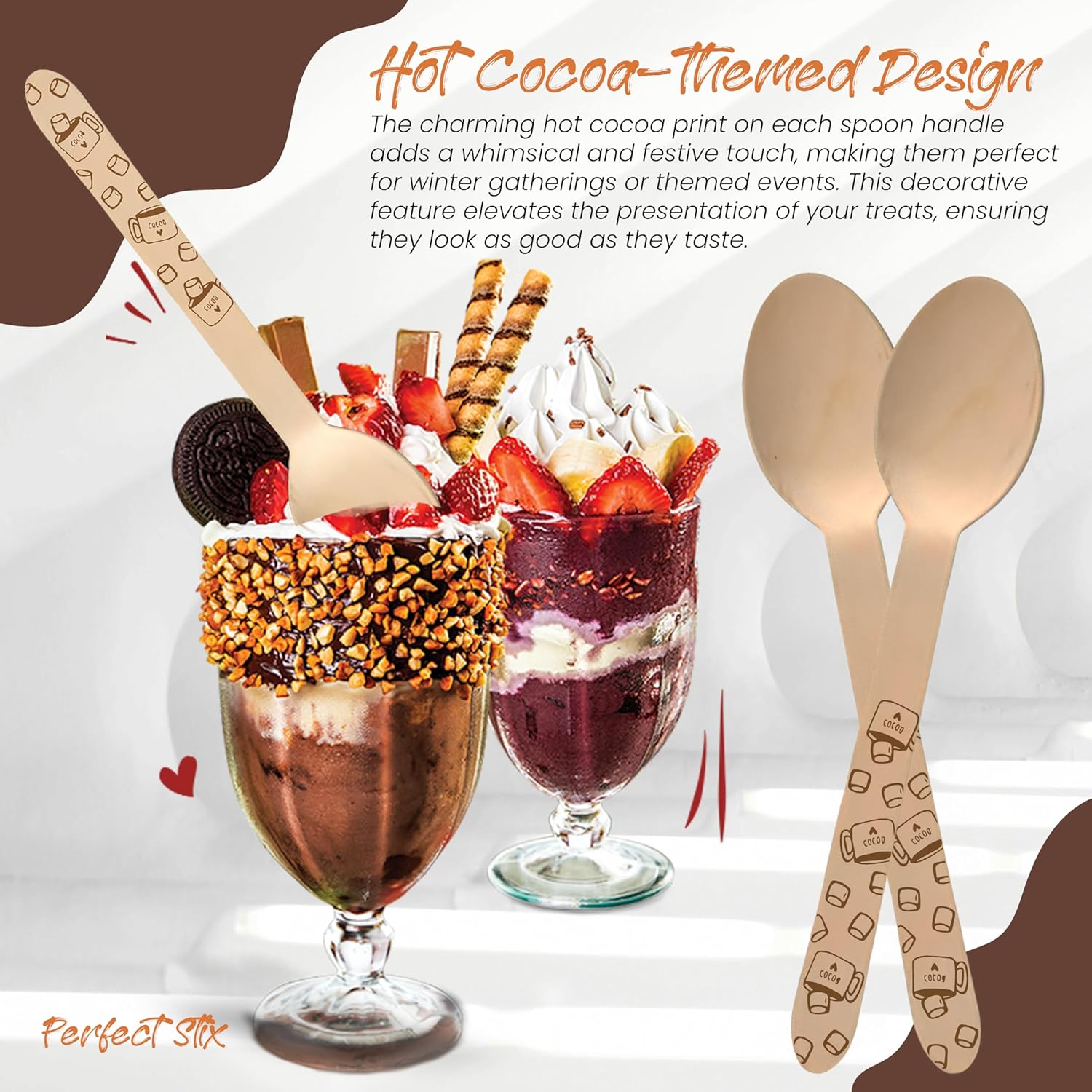 Conc entials Ghirari Double Chocolate Hot Cocoa Mix Paets,