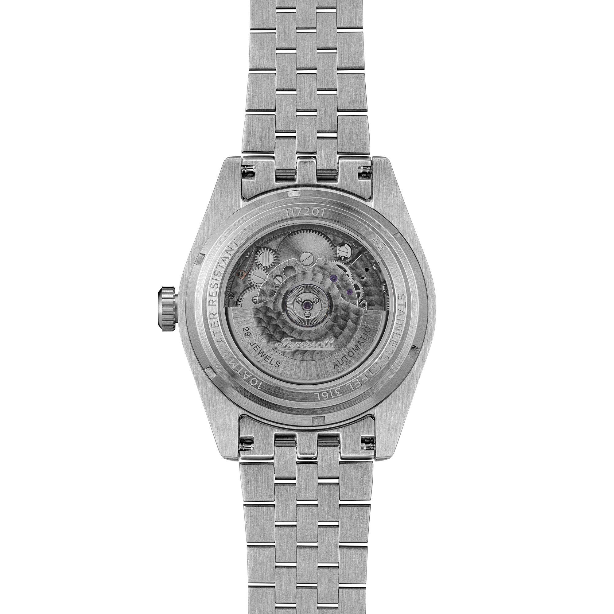 Ingersoll The Outlaw Herrenuhr Edelstahl 43 mm Automatik