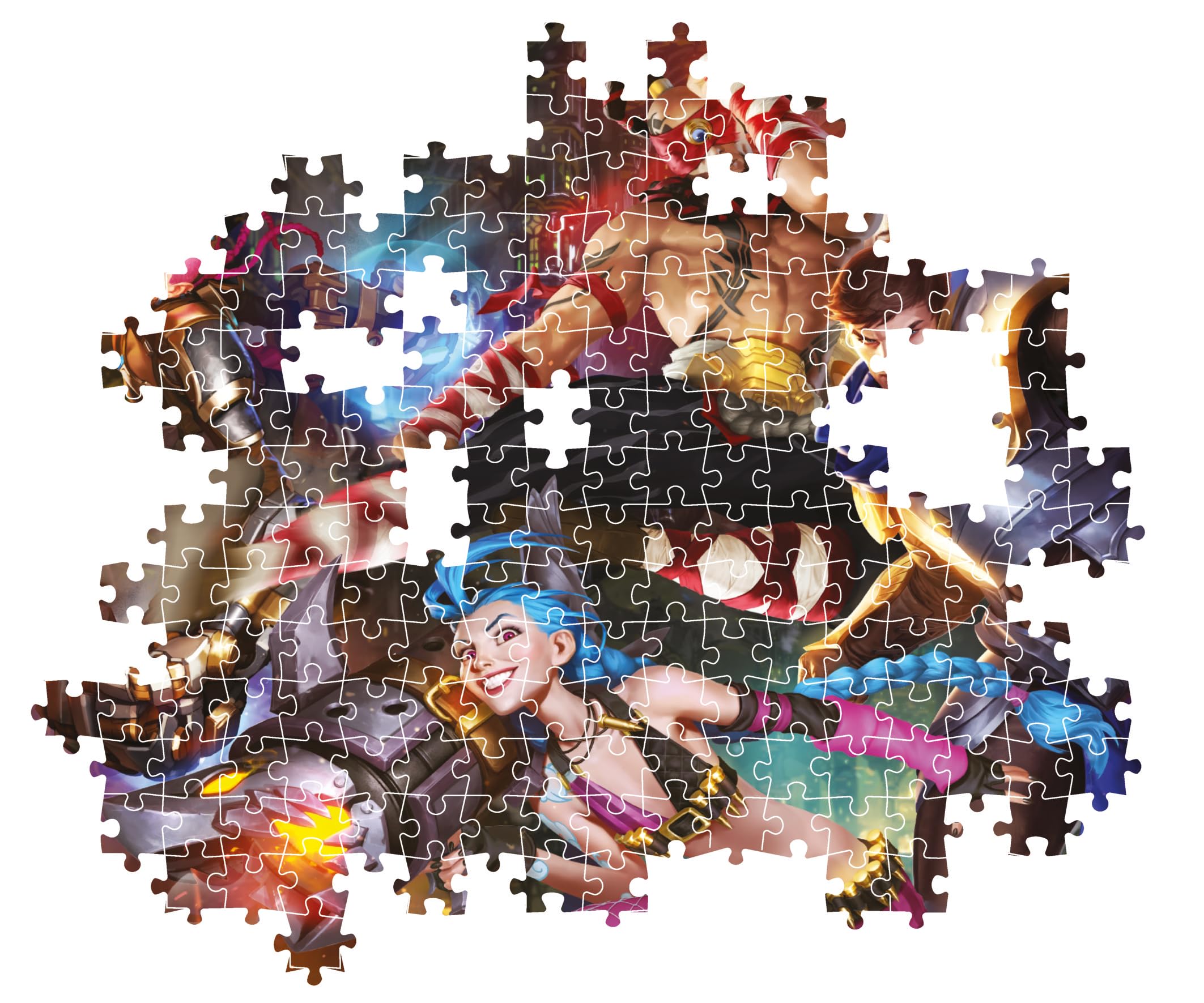 Clementoni Jigsaw Puzzle League Of Legends 500 Pieces, Gaming Collection, Poster Included, Puzzle For Adults 14-99 Years - Image 4