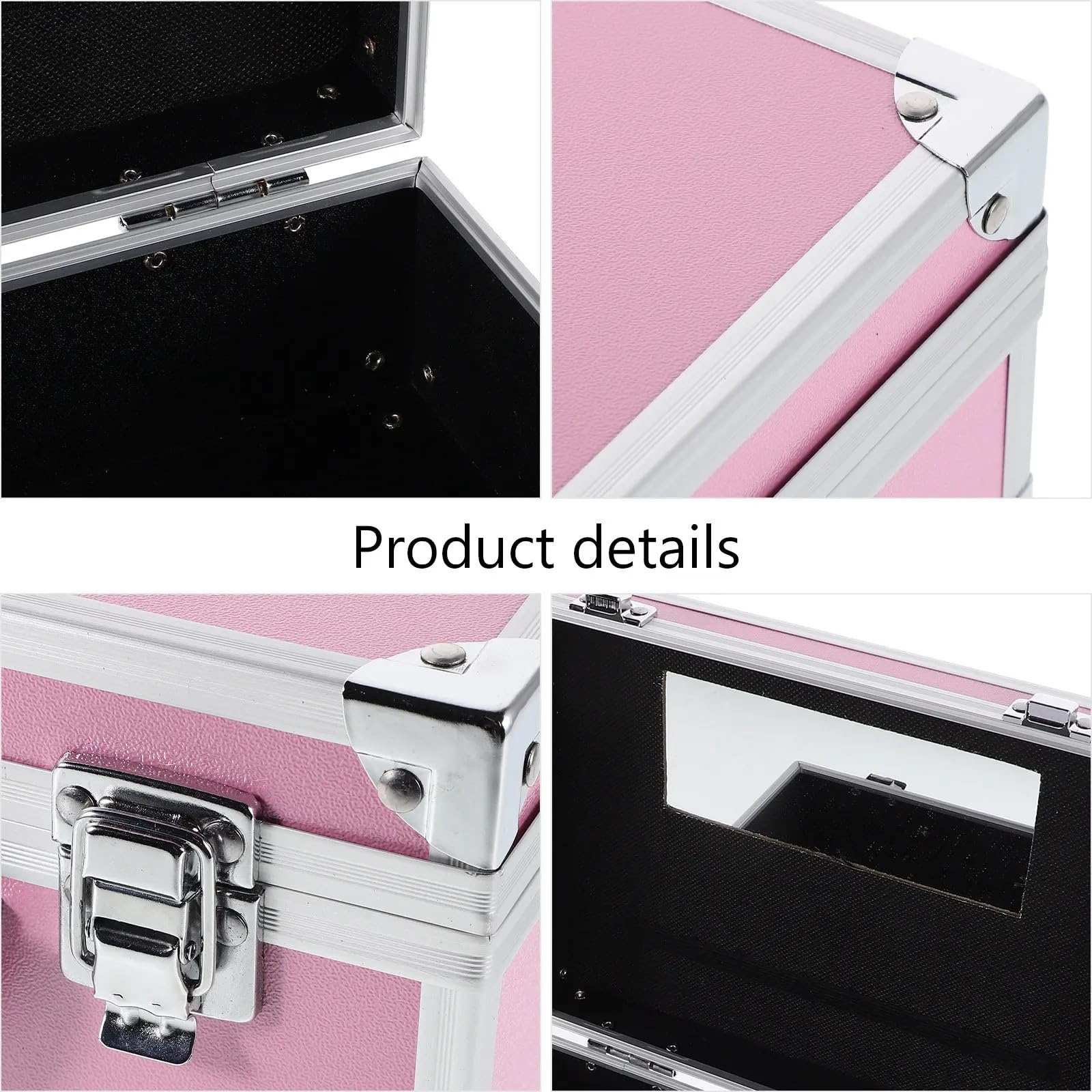 Cassetta Portautensili In Metallo Spacious Aluminum Alloy Tool Box | Portable Heavy Duty Case For Makeup Tools Supplies Travel Storage And Professional