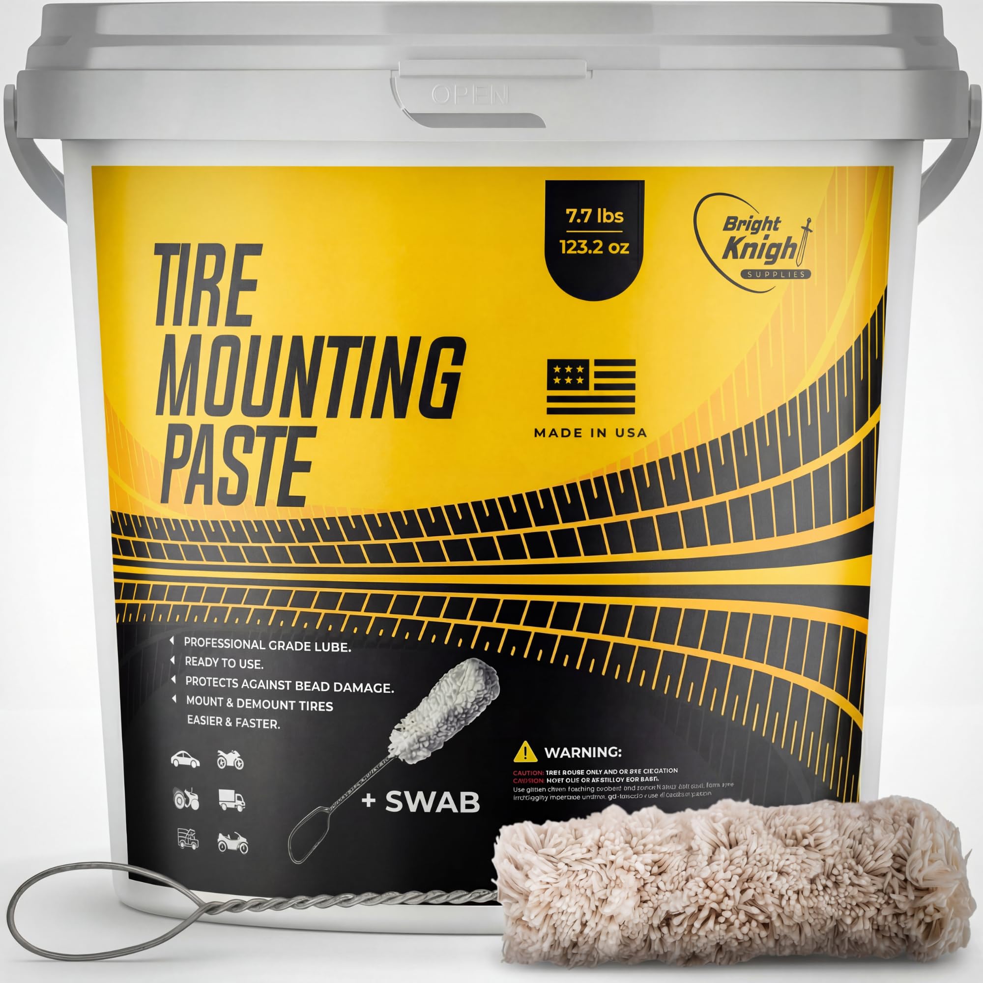 Bright Knight Supplies Tire Mounting Paste & Lube – Easy