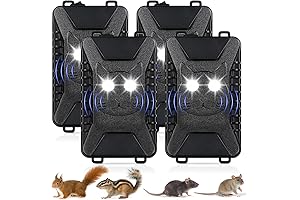 2024 Upgraded Rat Repellent for Car Rodent Repellent Under Hood Ultrasonic Mouse...