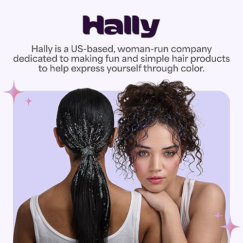 Miniatura 6 de Hally Hair Color temporal para el cabello, Shade Stix (amarillo)  Accesorios de maquillaje para el cabello para niños, adolescentes y adultos  0.4