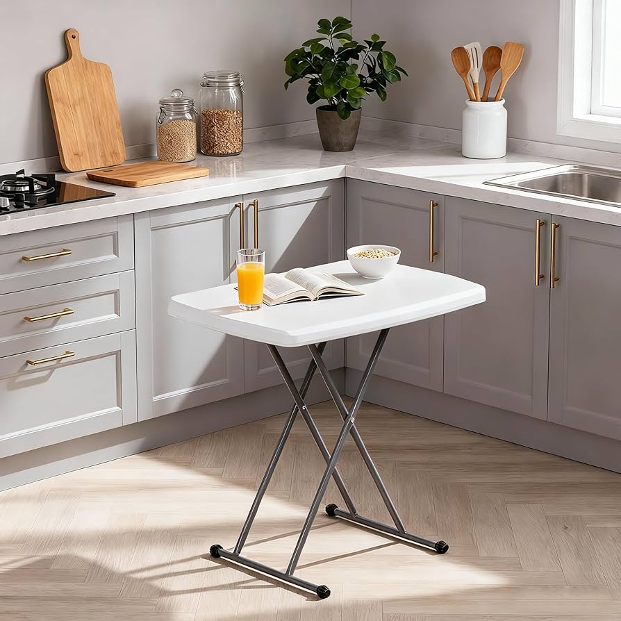 Amazon.com : SUPER DEAL 2.5 Foot Plastic Folding Table, Indoor