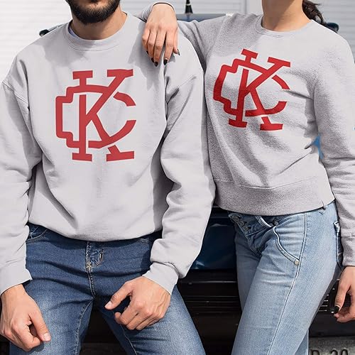 Miniatura 3 de Little Royaltee Sudadera unisex vintage de Kansas City Gameday KC Arrow Font Retro City Gear Athletic Collection