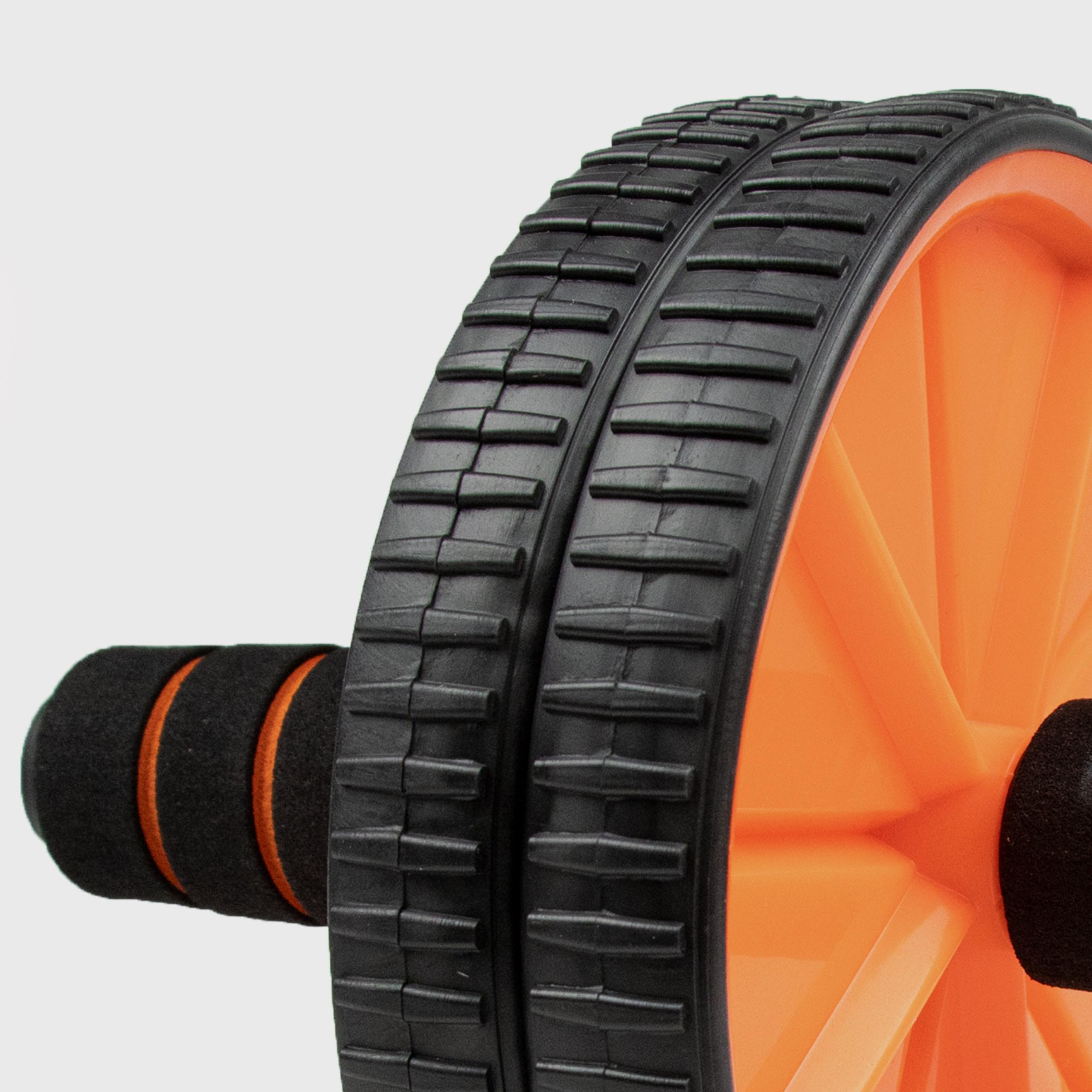 Phoenix Ruota ABS Esercizio Fitness Roller Addominale Ruota di Formazione di Resistenza., Unisex, Foam Grip