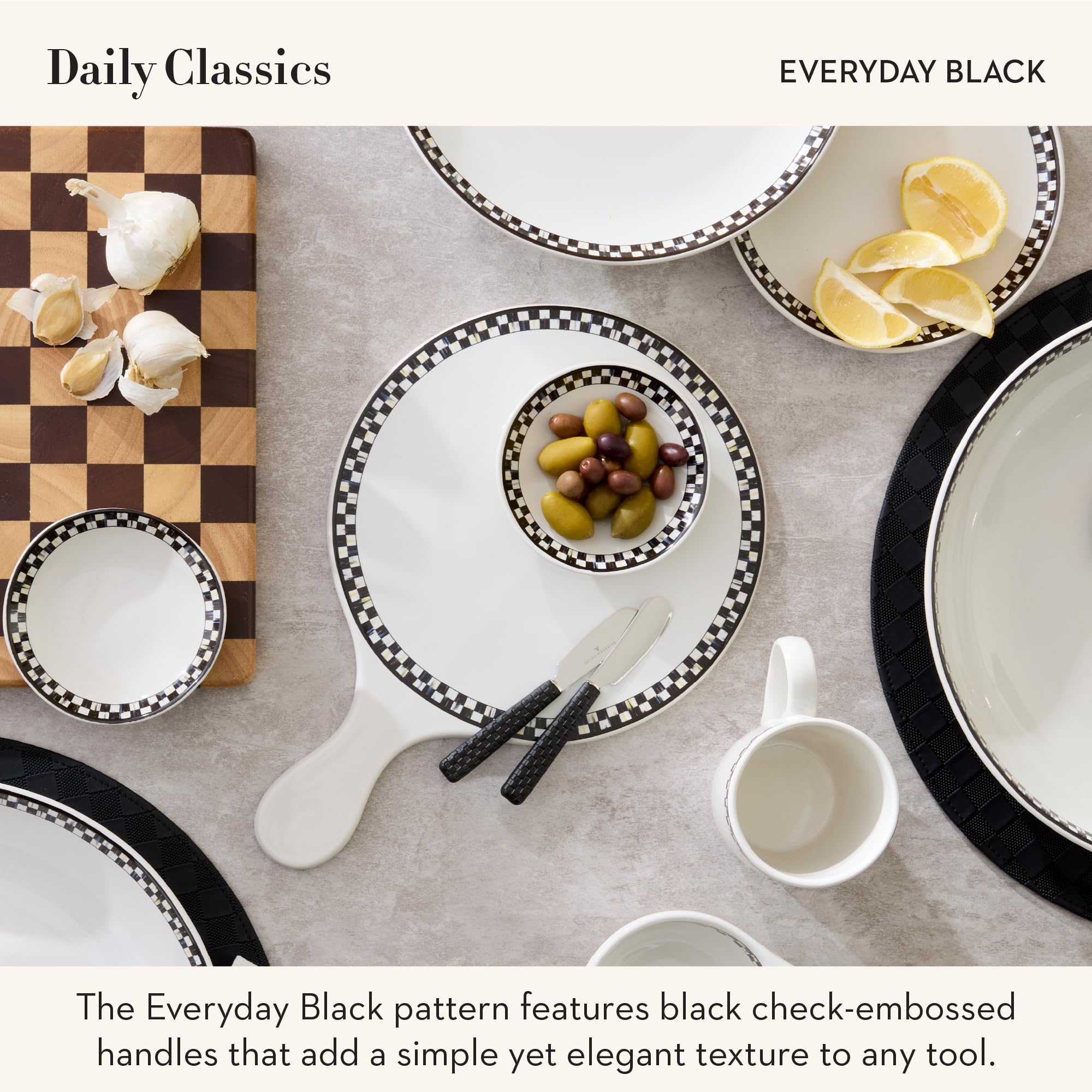 マッケンジーチャイルズ　バターナイフ Amazon.com | MACKENZIE-CHILDS Set of 2 Everyday Spreaders