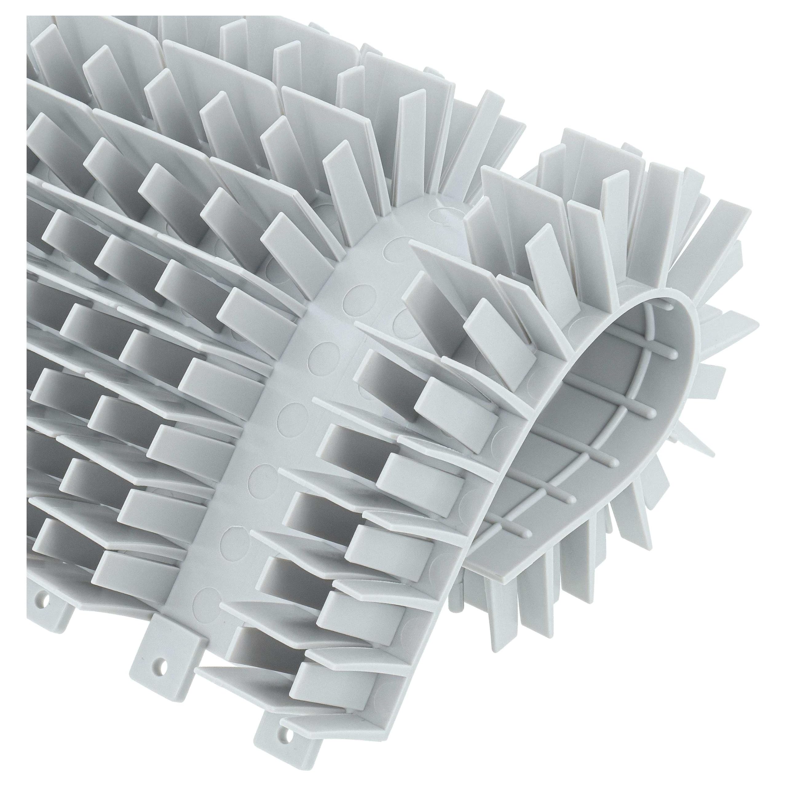 vhbw 4X Spazzola Compatibile con Dolphin SF 60 Robot aspiratore per Piscina | in PVC, 17,5 x 13 x 2 cm