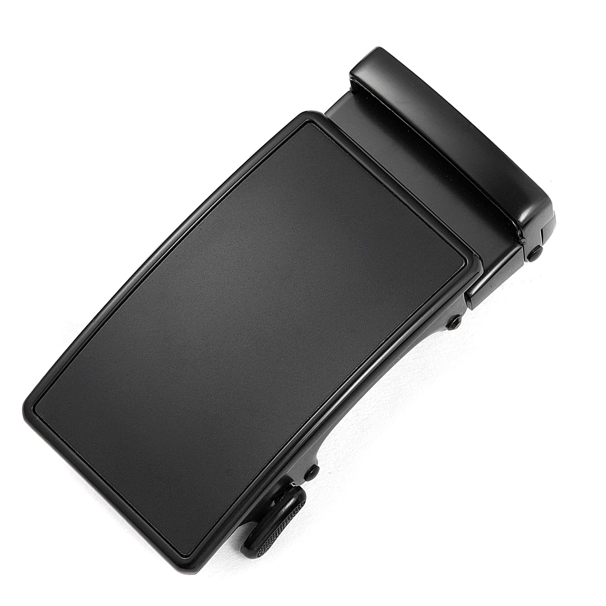 CHAOREN 40mm Ratchet Belt Buckle Only for 1 3/8 Slide Belt Strap, Automatic Click Buckle Adjustable