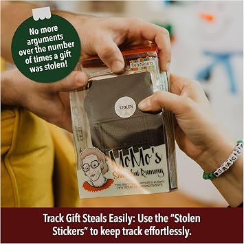 Spin Master Games, SolidRoots Dirty Santa Gift Exchange Game - Spice Up Swap Traditions, White Elephant Gifts, Holiday Games, Ages 8+