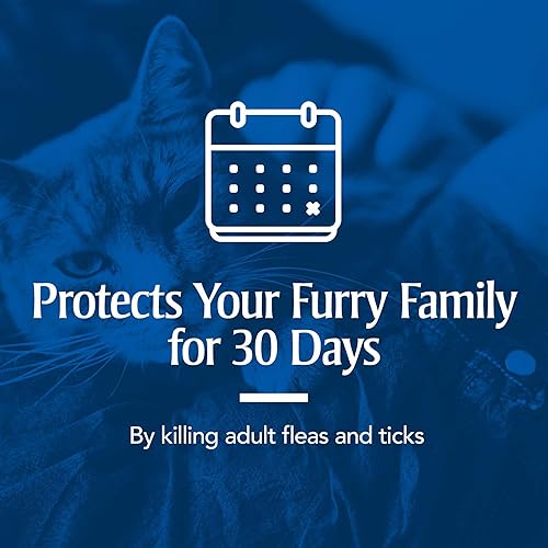 Miniatura 4 de PetArmor para gatos, tratamiento de pulgas y garrapatas para gatos (más de 1.5 libras), incluye suministro de 3 meses de tratamientos tópicos contra