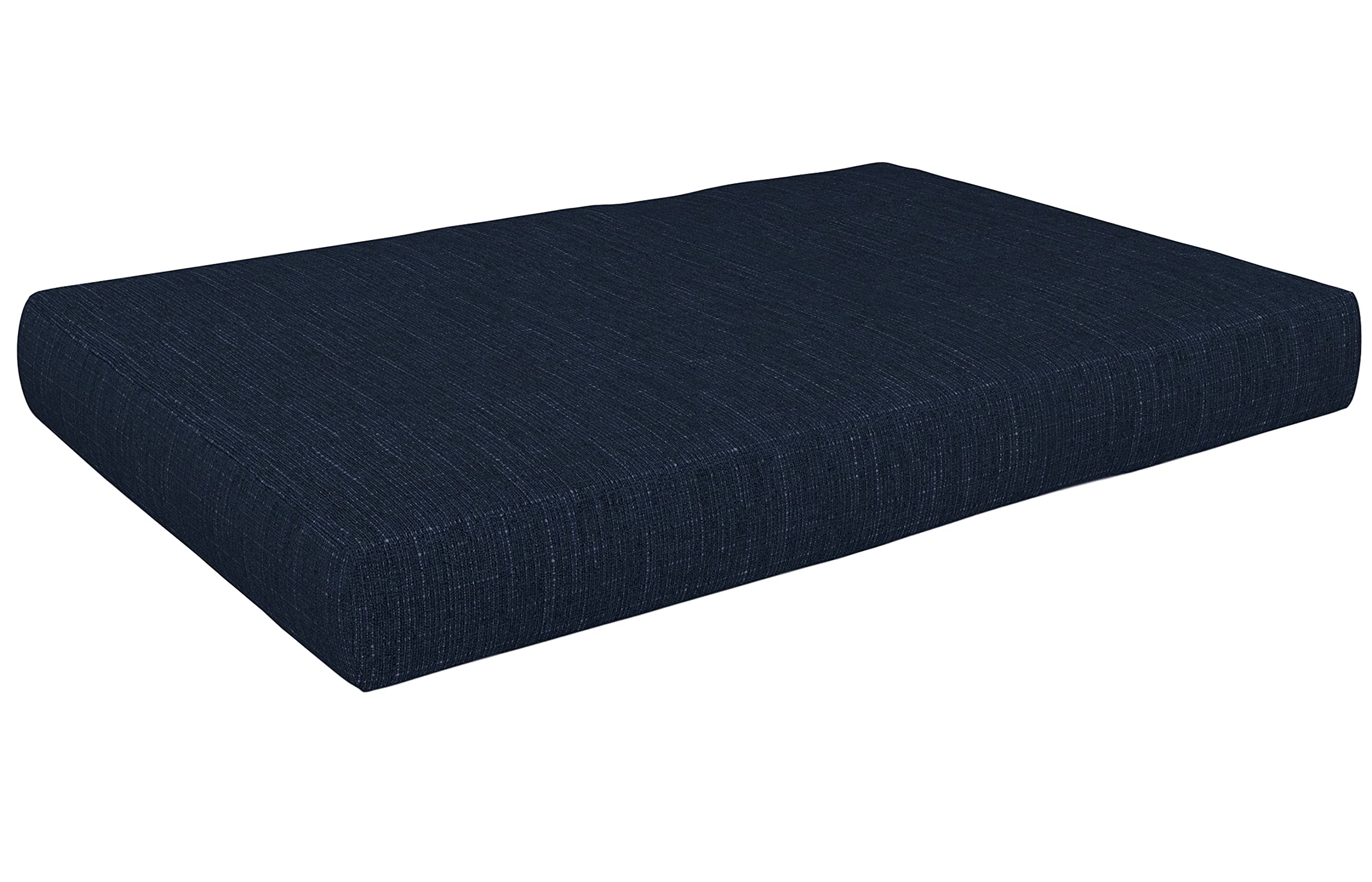 POKAR Euro Pallet Seating Set of 2: 1x seat cushion 120x80cm + 1x back cushion 120x40cm, cold foam, removable covers, Home Garden Furniture DIY, indoor outdoor pillow, without pallets, Beige — view 282