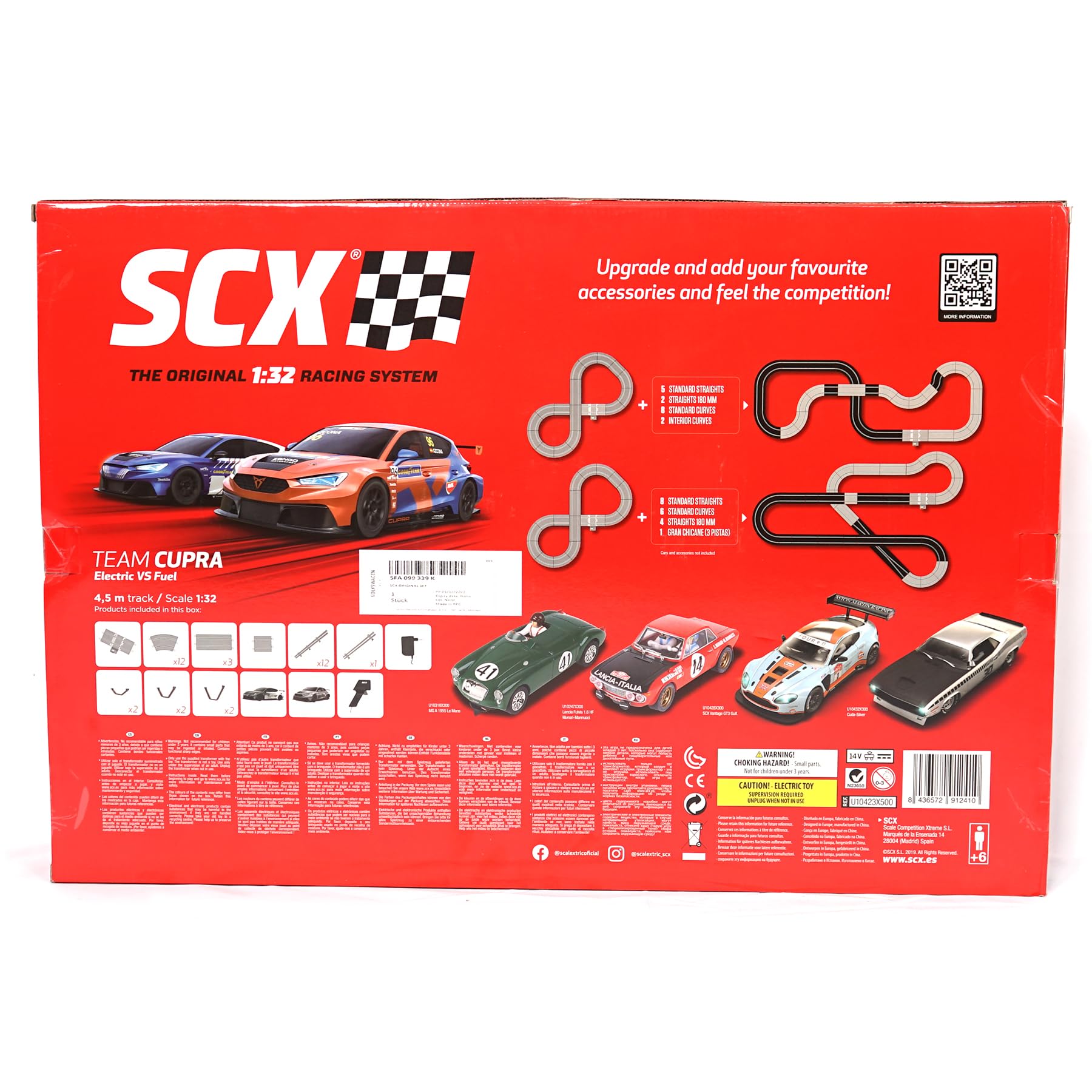 Seat 5FA099339K tor wyścigowy Cupra Circuit 1:32 tor wyścigowy