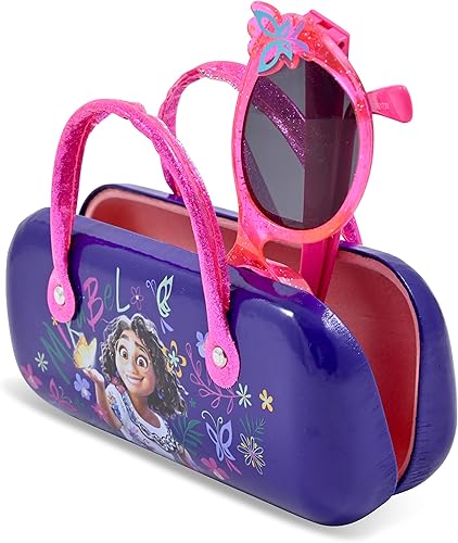 Miniatura 3 de Disney Encanto - Gafas de sol para niñas con funda para gafas a juego  Lindas gafas de sol para niñas