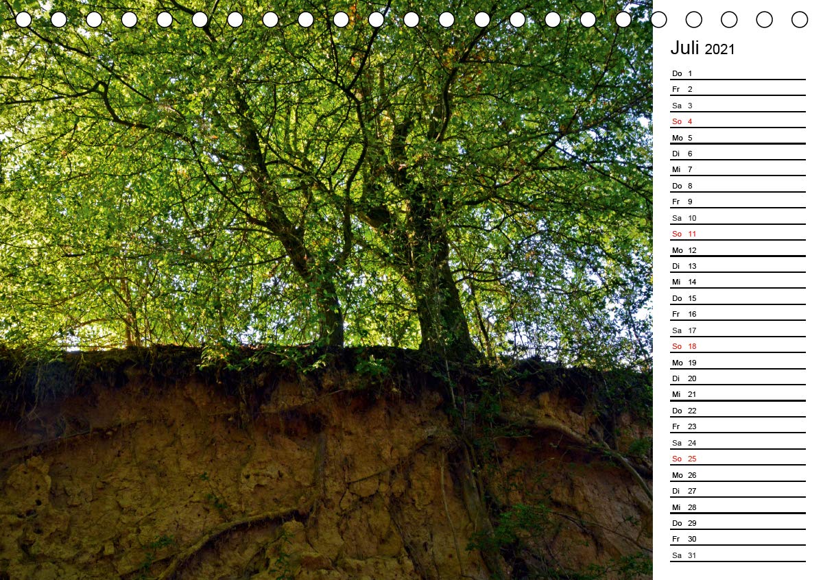 Landschaften des Kraichgaus (Tischkalender 2021 DIN A5 quer): Streuobstwiesen, Weinberge und Hohlwege prägen die Landschaft des Kraichgaus (Geburtstagskalender, 14 Seiten ) (CALVENDO Natur)