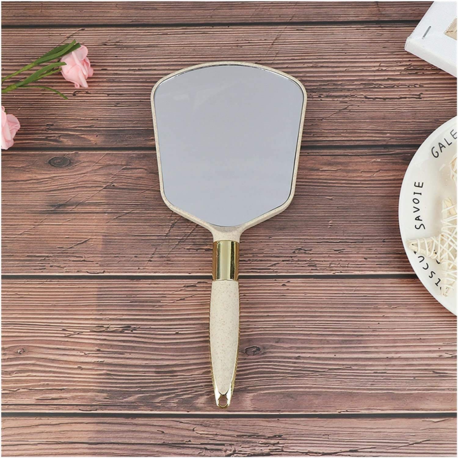 Miroir de vanité portable pour corriger votre maquillage sans reflets flous