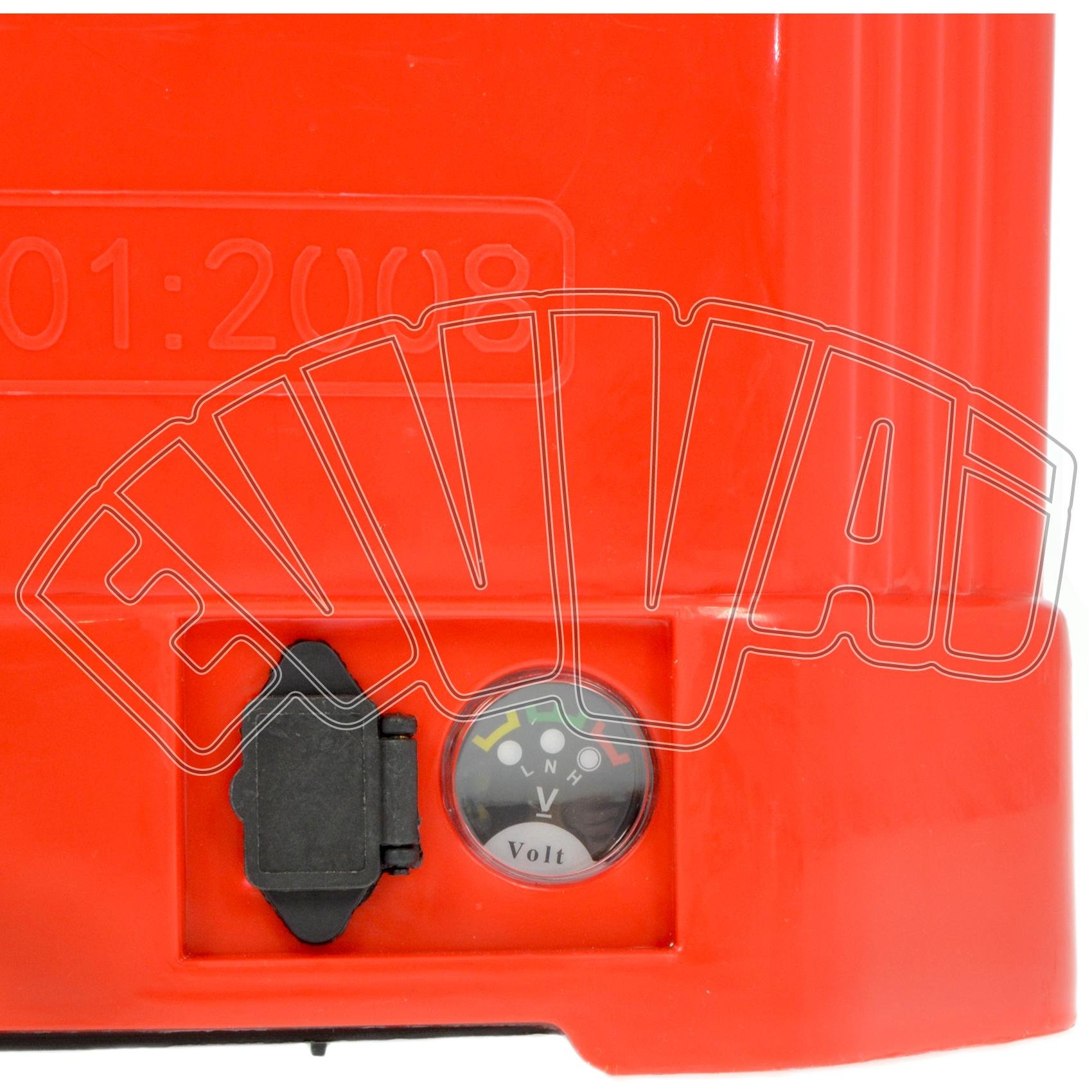 Pompa a zaino elettrica a batteria 16 lt irrorazione elettropompa Burg