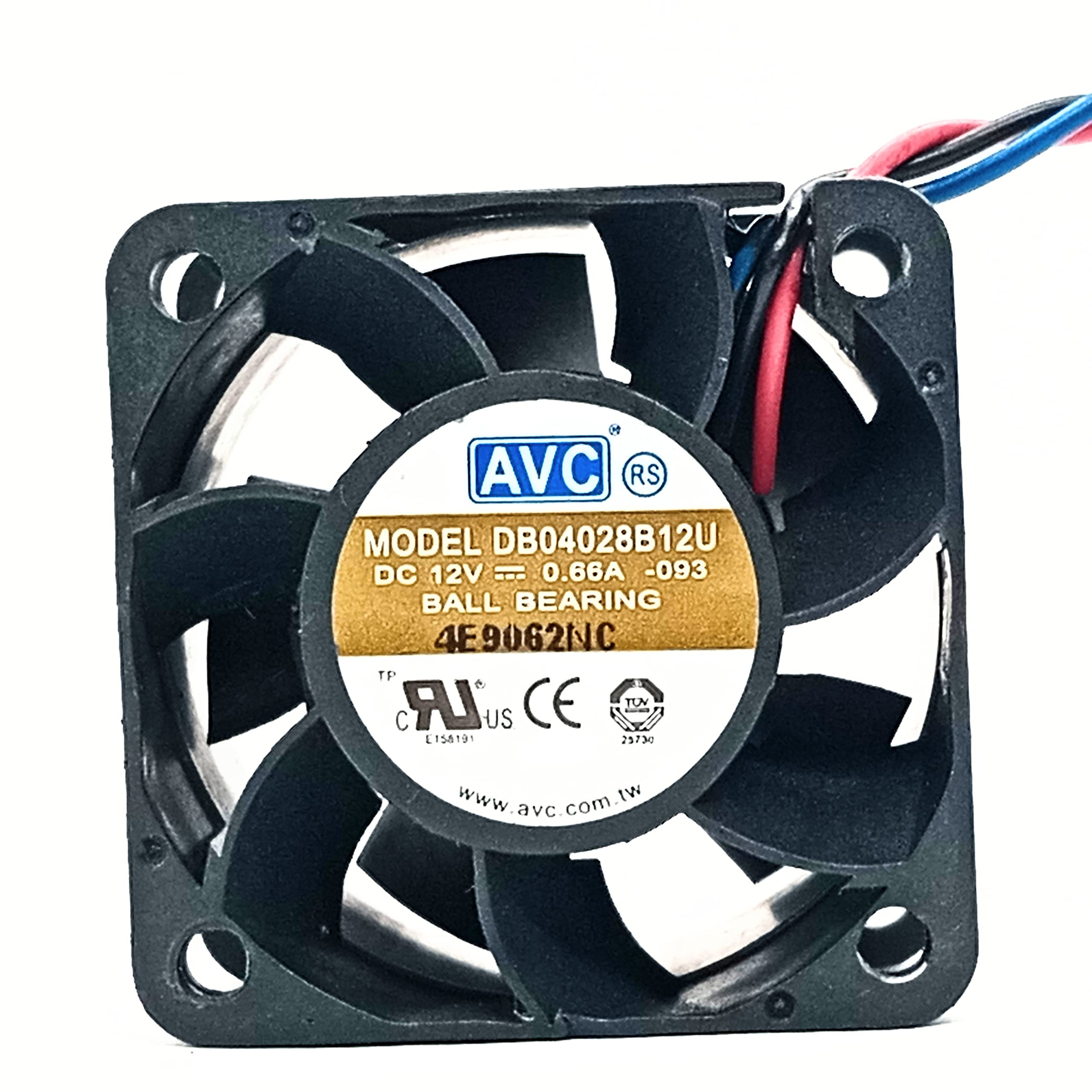 DB04028B12U-093 Size 40X40X28mm DC12V 0.66A 15000 RPM Brushless Air Cooling Fan-image-48