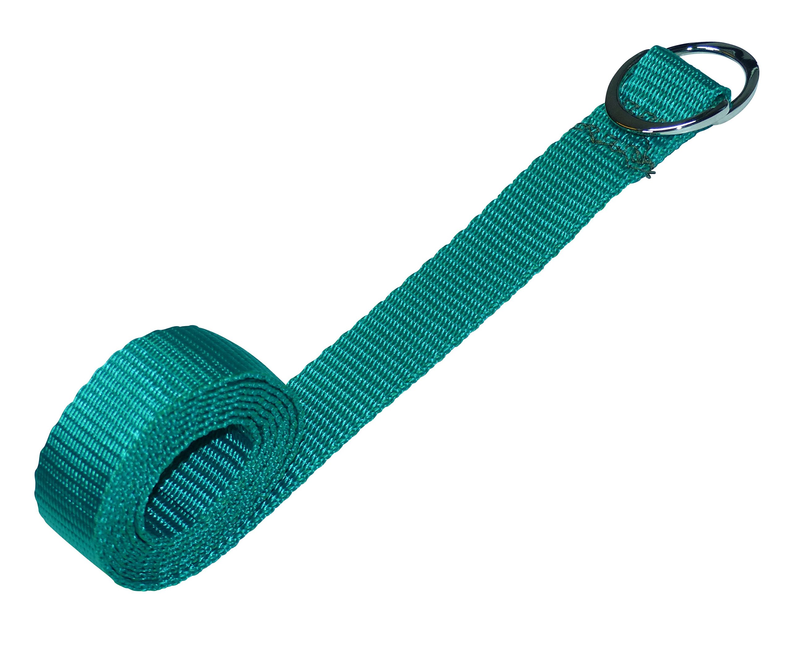 Benristraps Emerald Green 25Mm Webbing Belt With Alloy D Rings (150Cm, )