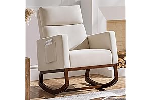 Serene Sanctuary: Yaheetech Rocking Chair for Nursery Bliss