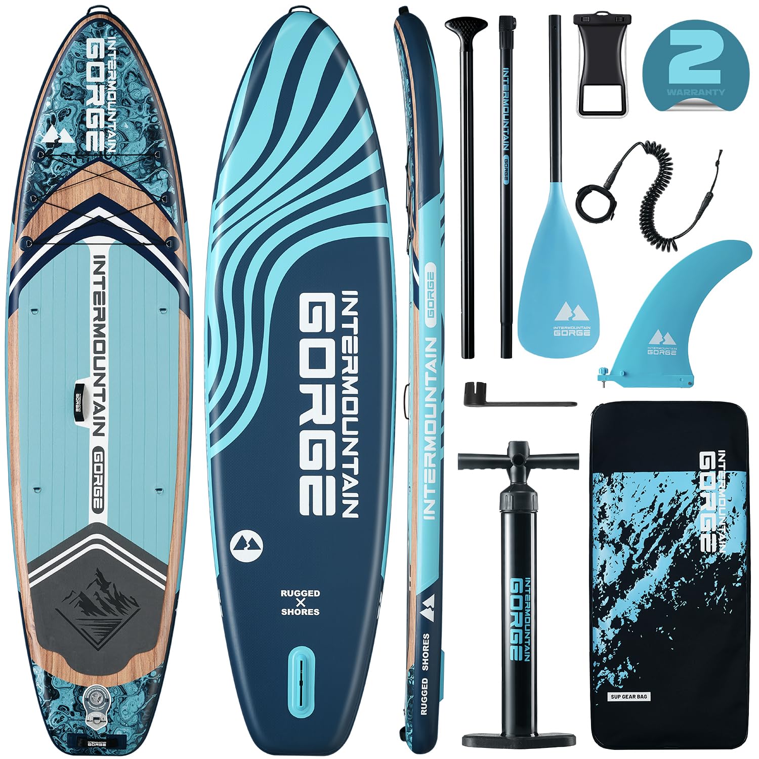 Intermountain Gorge Inflatable Paddle Board