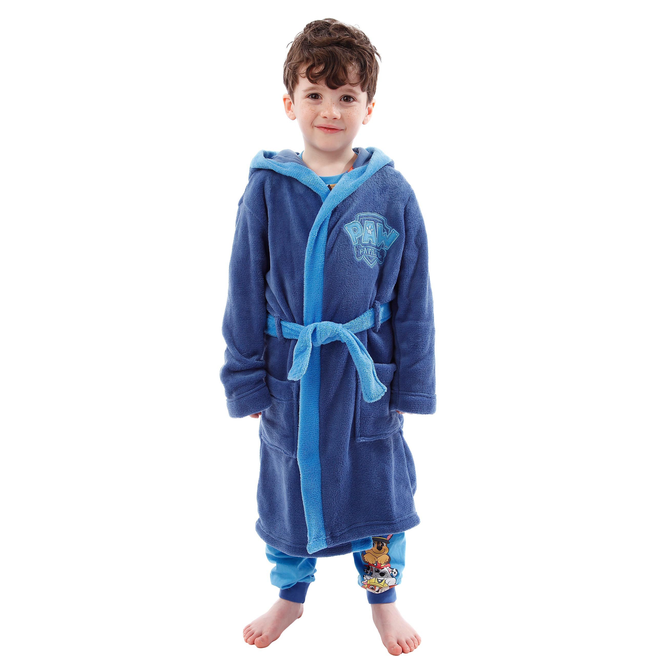 Paw Patrol Set De Bata Y Pijama Marshall, Rubble, Chase Pijama Y Batas De Niño | Pijamas Niño