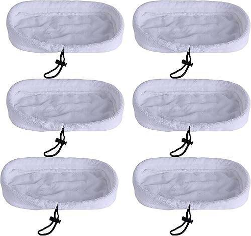 Surrgound Almohadillas de microfibra para mopa Bissell 1867 y Morphy Richards 720020, compatibles con parte # 203-2158, 2032158, 3255, 32525, 6