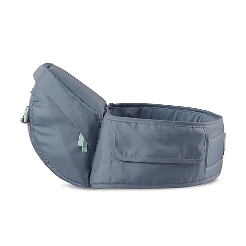 Miniatura 8 de Infantino Hip Rider Plus - Portabebés de cadera 5 en 1, 2 transportadores ergonómicos fáciles de usar en 1 para bebés y niños pequeños con bolsillo