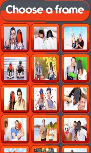 Casal montagem da foto