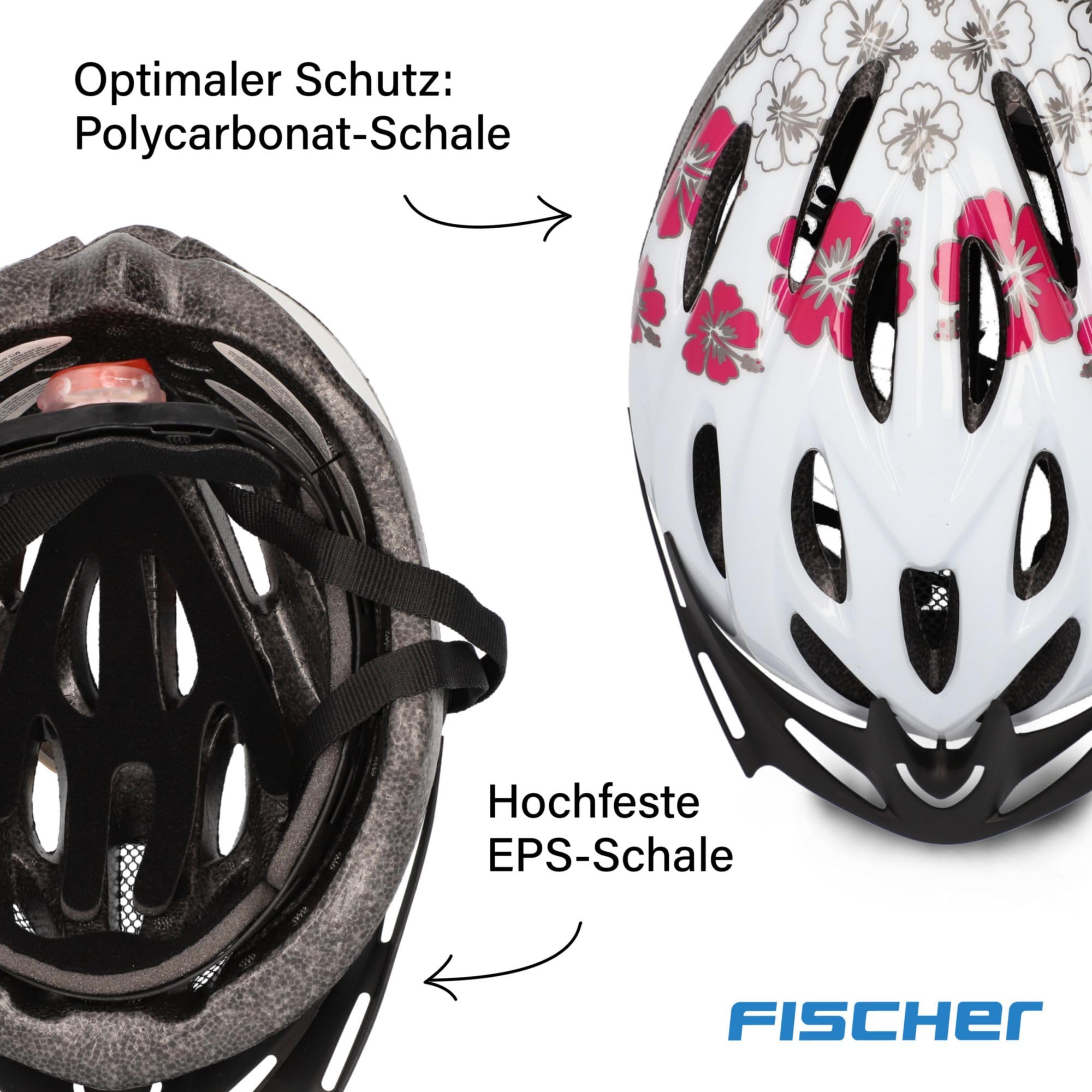 fischer fahrradhelm hawaii test Bicycle Helmet Hawaii, Unisex, Hawaii, White, S Sports & Outdoors kg:153 - 178 cm 28 Zoll Damen Trekking Gläsertyp:Gelbe Kontrastgläser