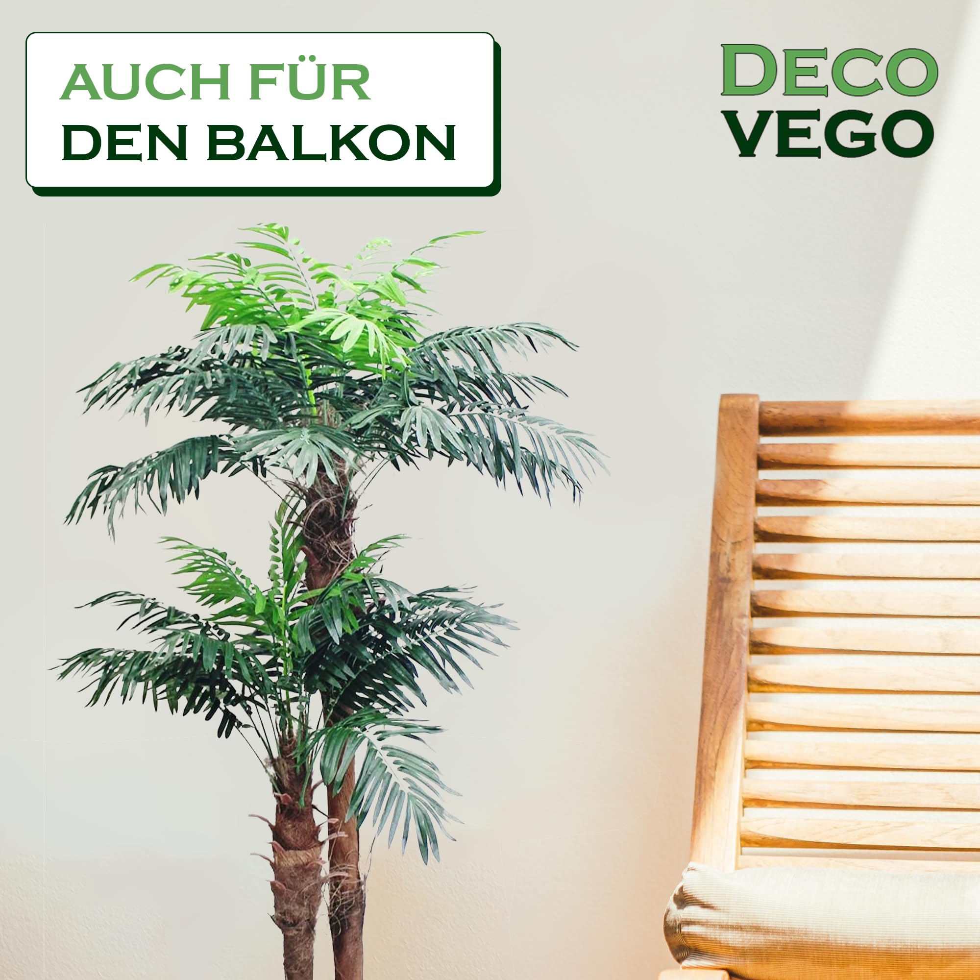 Palmier Artificiel 170 cm Decovego Plante Artificielle Arbre