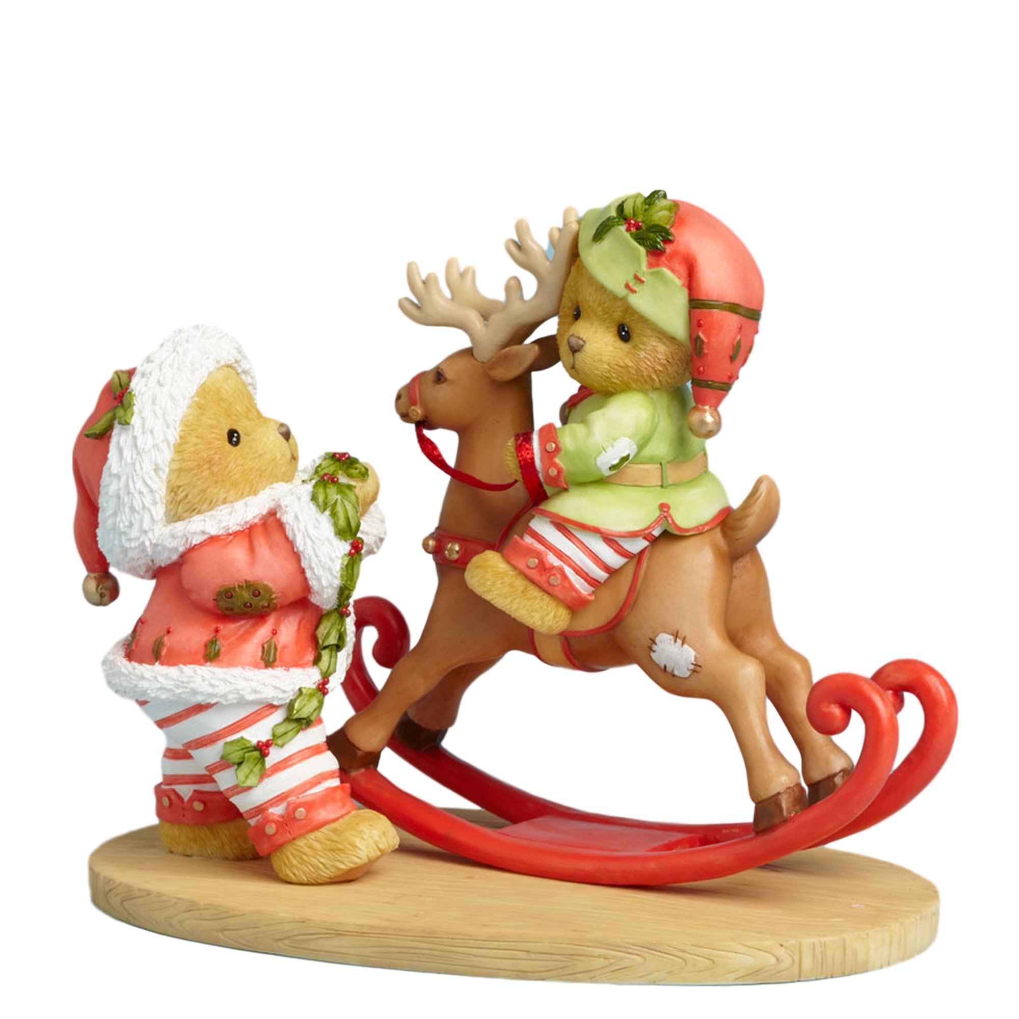 Amazon.co.jp: Cherished Teddies サンタワークショップ