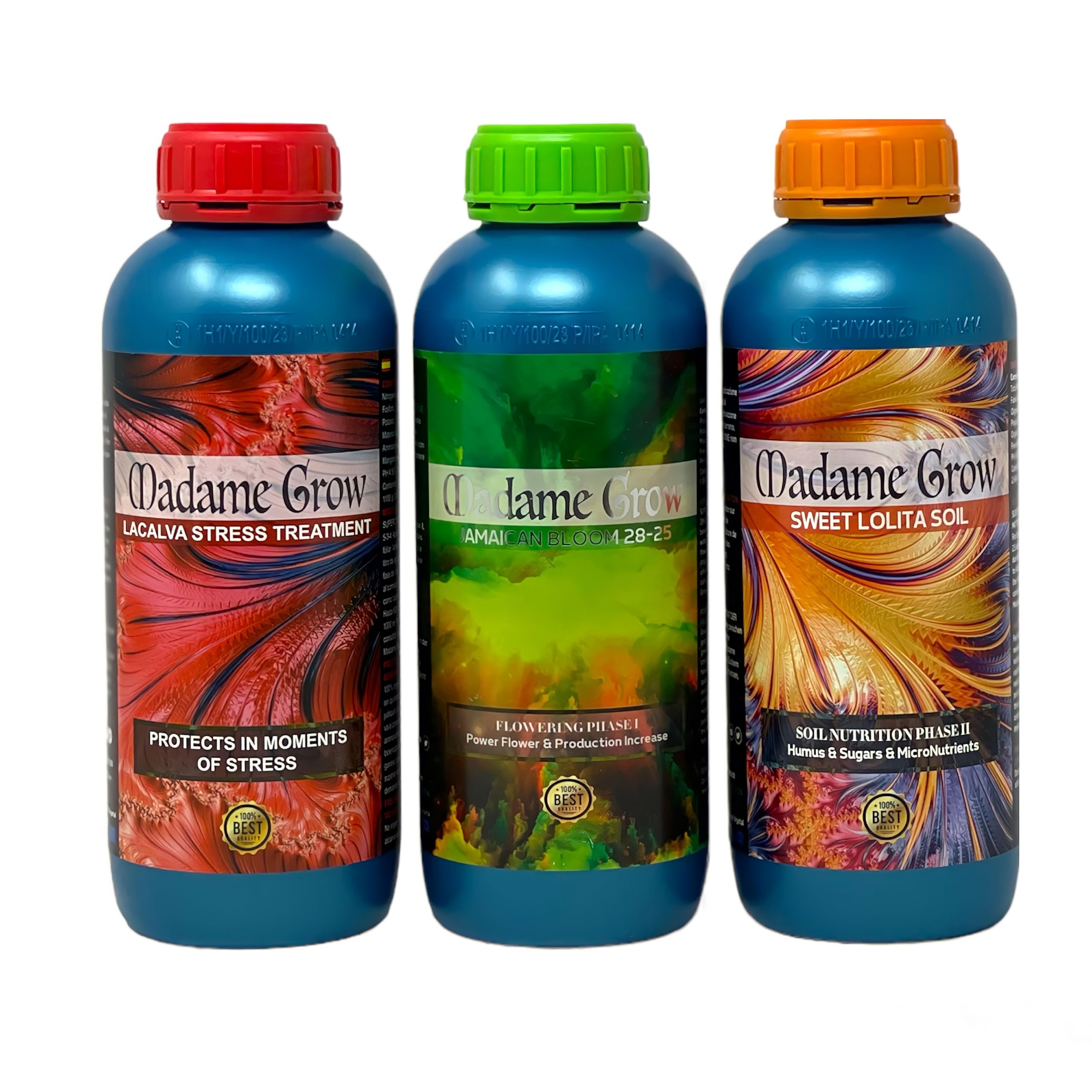 MADAME GROW - Engrais Organique de Floraison et de Nutrition - SNOOP KIT - (3x1 L)