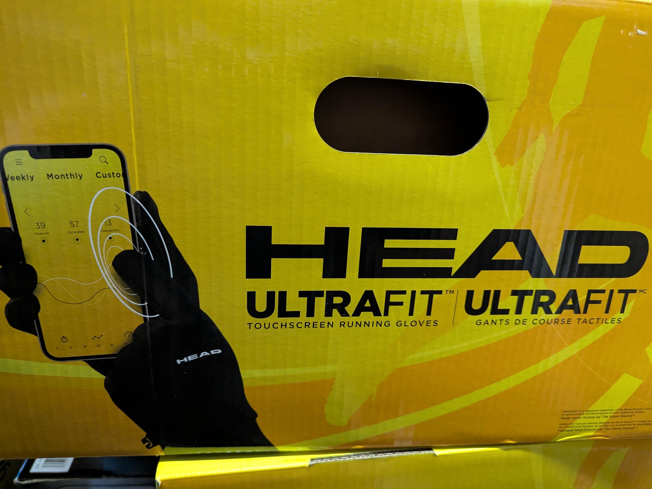 HEAD ULTRAFIT Glove Black XL/EG