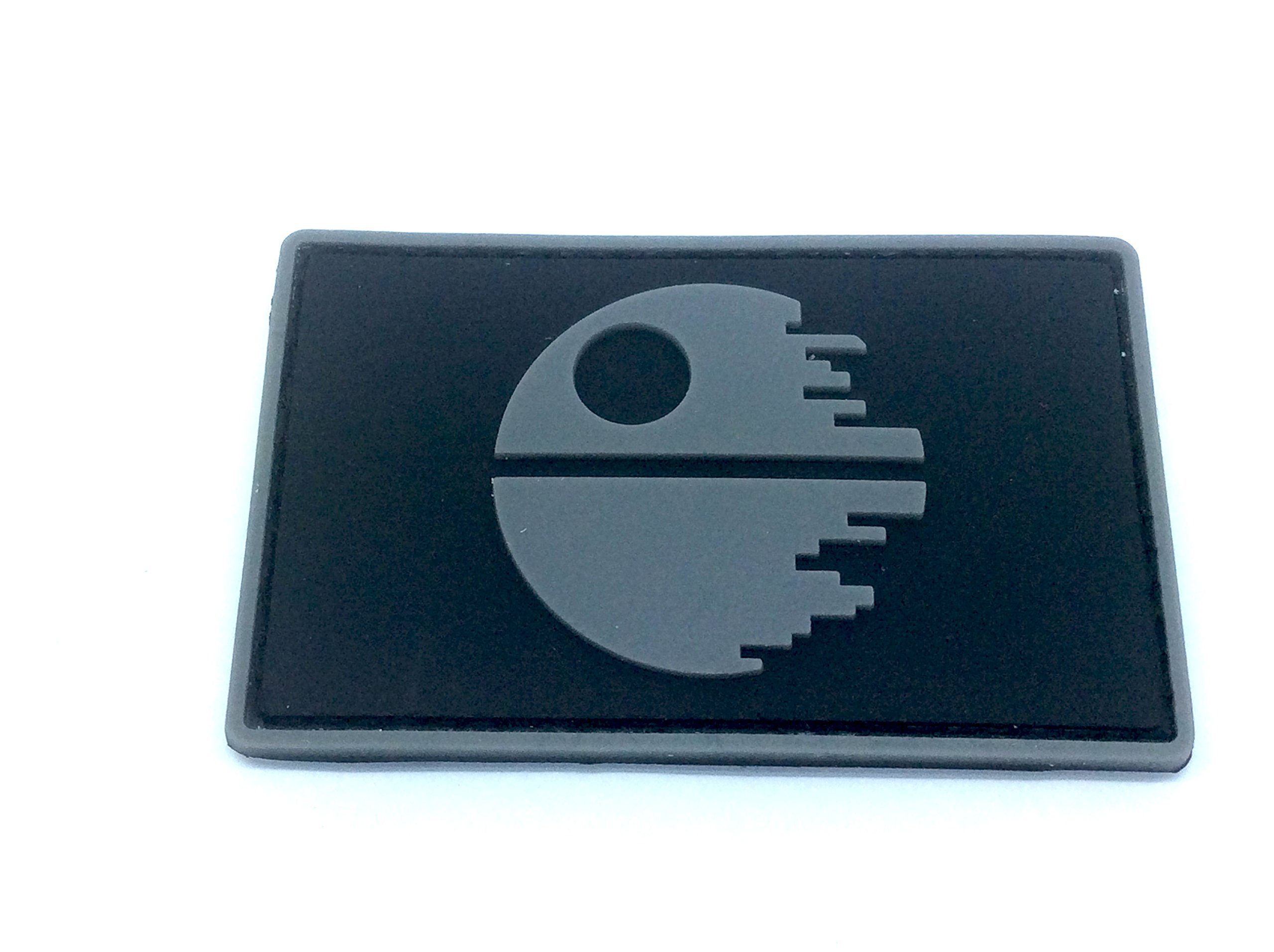 Death Star Jedi Airsoft Paintball PVC Morale Patch (Grey)