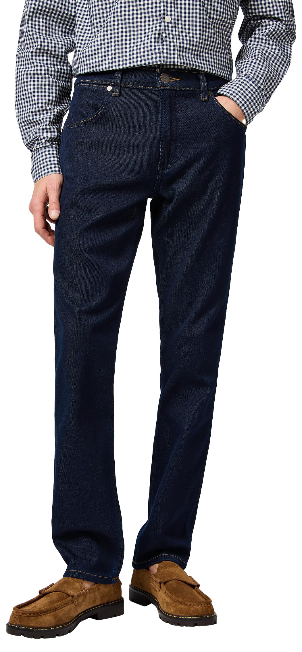 Wrangler Men's Greensboro Jeans, Moonlight Rinse, 34/34
