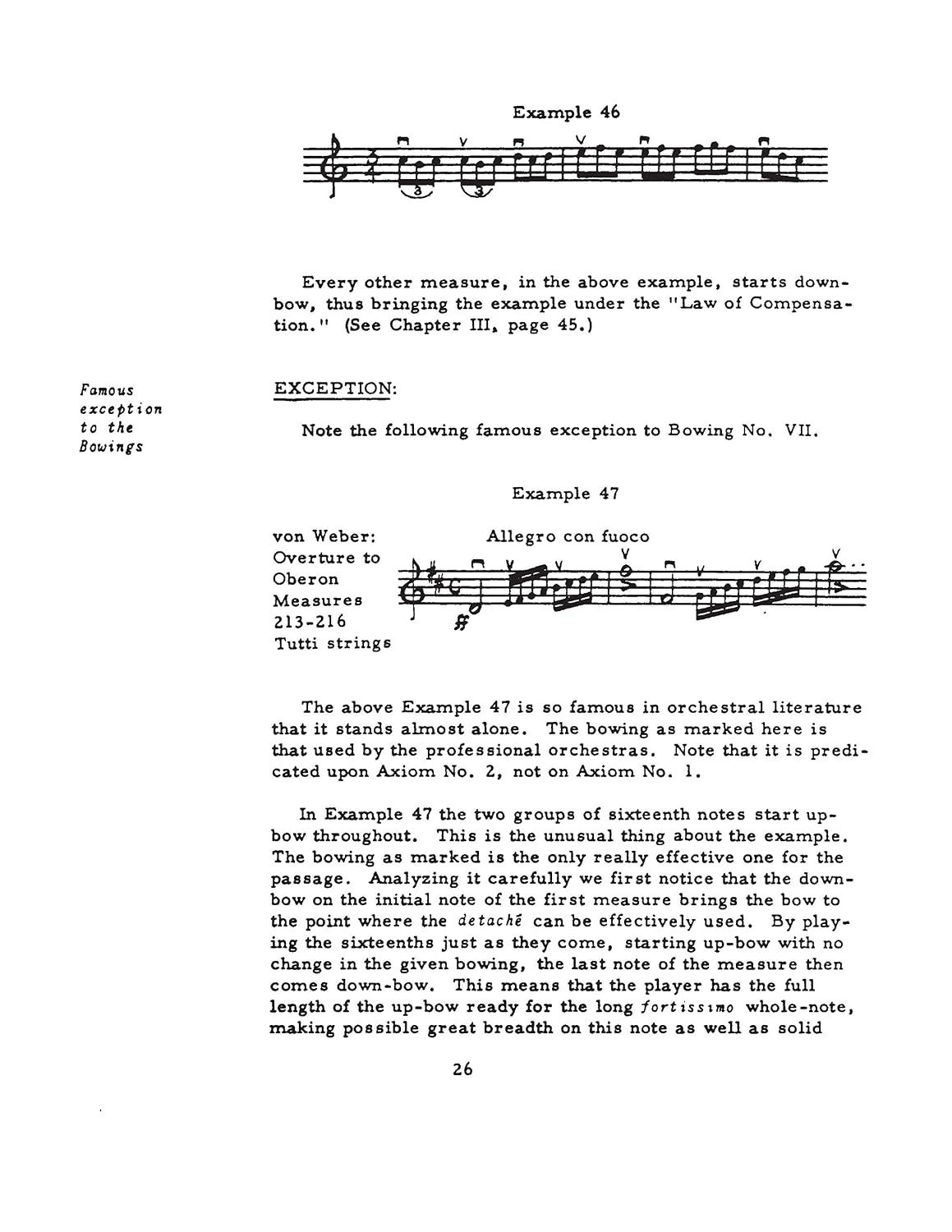 Orchestral Bowings and Routines