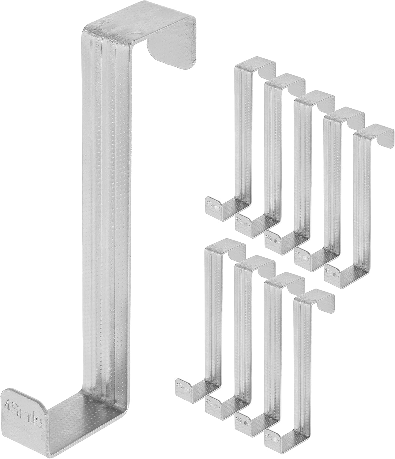 4smile Door Coat Rack for Hanging Stainless Steel Door Hooks Coat