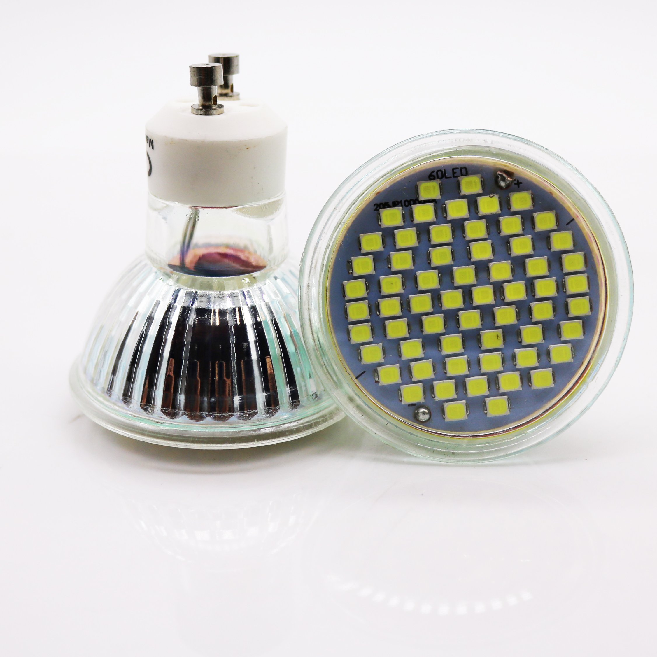 Générique GU10 LED Blanc Froid | Lampe LED | 280 lumens | Lampe réflecteur LED | Ampoules LED | 3 W remplace Une halogène de 25 W | Ampoules LED | Lot de 12 Ampoules
