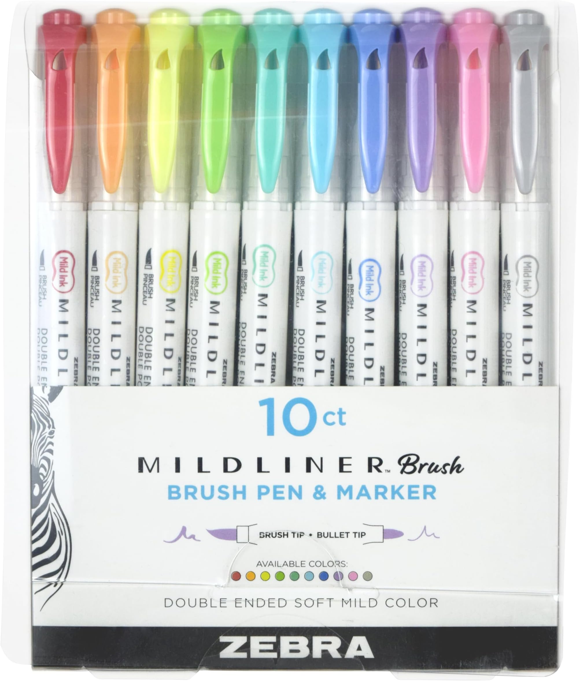 MILDLINER BRUSH DBLE AST 10PK