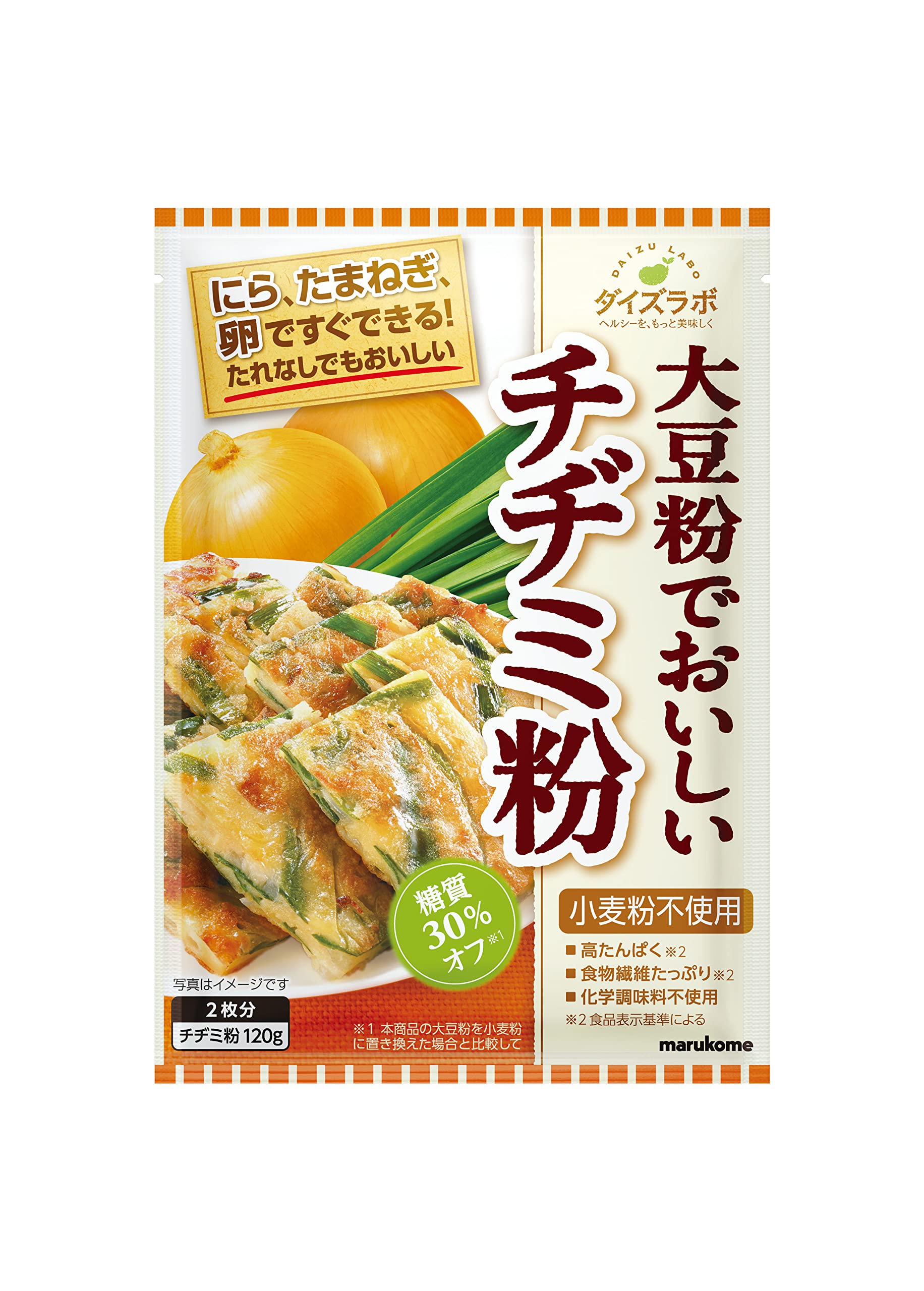Amazon.co.jp: マルコメ ダイズラボ 大豆粉のチヂミ粉 【小麦粉不使用