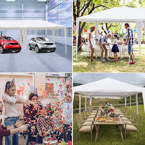 Miniatura 8 de Tienda de campaña para fiestas, tiendas de campaña al aire libre para fiestas, graduaciones, bodas, cumpleaños, carpas de patio, carpa al aire