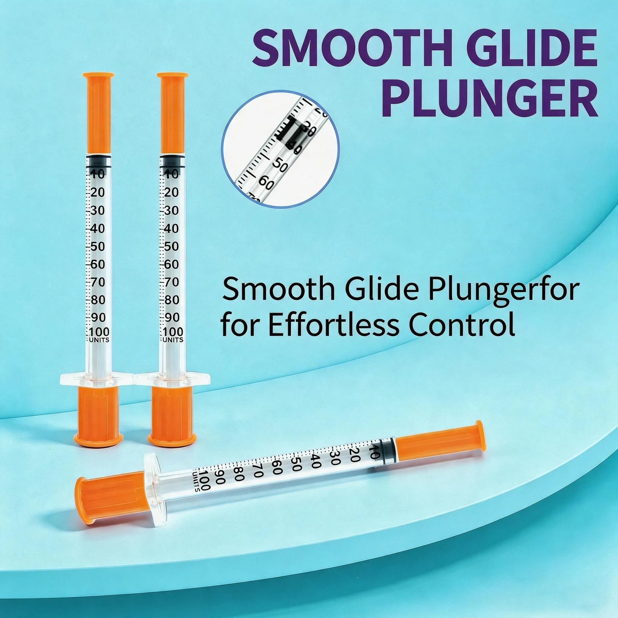 1ml/cc 31G 5/16 Inch (8mm) Syringe, Individually Wrapped, Pack of 25 — Amazon image 4